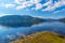 Loch Lomond at rowardennan, Summer in Scotland, UK