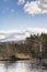 Loch Mallachie and the Meall a` Bhuachaille in the highlands of Scotland.