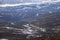 Lochnagar viewed from Mount Keen summit. Cairngorm Mountains, Aberdeenshire, Scotland