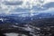 Lochnagar viewed from Mount Keen summit. Cairngorm Mountains, Aberdeenshire, Scotland