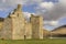 Lochranza Castle on the Isle of Arran in Scotland.