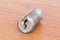 Lock cylinder. Part of door lock