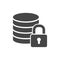 Lock Database symbol, Locked database Icon