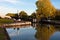 Lock gate on the Hatton flight, England