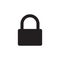 Lock icon symbol. Padlock sign. Security access logo. Vector illustration image.