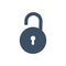 Lock padlock security password trust secure safety locked close private protection shield icon vector illustration