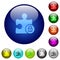 Lock plugin color glass buttons