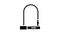 lock for safe bike glyph icon animation