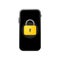 Lock smartphone icon. Secure code. Element of cyber security icon for mobile concept and web apps. Lock in a smart phone can be