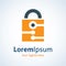 Lock up mechanism system technology protection logo icon