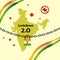 Lockdown 2.0 in India against Covid-19 CoronaVirus. People stay at home for 21 days to protect themselves and society.