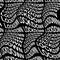 LOCKDOWN word warped, distorted, repeated, and arranged into seamless pattern background.