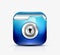 Locked folder icon / folder protection concept