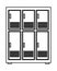 Lockers icon isolated