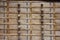 Lockers with omikuji papers at Kannon Temple in Tokyo