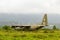 Lockheed C-130 Hercules Aircraft In Ta Con Airport Relics, Vietnam.