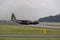 Lockheed C-130 Hercules on Runway