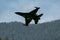 Lockheed Martin F-16AM Falcon fighter in Mollis in Switzerland
