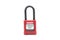 Lockout Padlock red color on isolated background