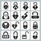 Locks icons