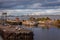 Locks on Manchester Ship Canal, England