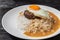 Loco Moco. Traditional Hawaiian cuisine