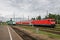 Locomotiv DB 112 159 in Krefeld station