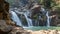 Lodh or Burhaghat waterfall in Jharkhand.