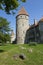Loewenschede torn medieval tower in Tallinn, Estonia