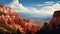 Lofi Bryce Canyon National Park Landscape Painting