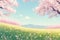 Lofi Springtime Backgrounds for a Tranquil Ambiance.