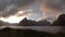 Lofoten Dramatic Sunset Timelapse