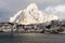 Lofoten fishing village in a beautiful morning, Norway, Scandinavia