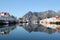 The Lofoten\'s canal grande mirrors