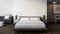 The Loft & Modern Bedroom / 3D render interior