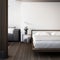 The Loft & Modern Bedroom / 3D render interior