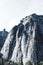 Lofty rock on a sunny day in Yosemite valley