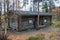 Log Cabin in in Deep Taiga Forest