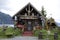 Log Cabin Gift shop Whittier Alaska