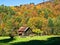 Log Cabin in the Valley / Autumn