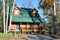 Log mountain Cabin vacation Home in woods near smoky mountains national park