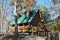 Log mountain Cabin vacation Home in woods near smoky mountains national park