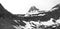 Logan pass in monochrome