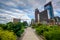 Logan Square and buildings in Center City, Philadelphia, Pennsylvania