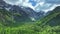 Logar Valley landscape during springtime