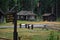 Logging Creek Ranger Station Glacier NP