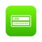 Login and password icon digital green
