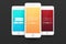 Login Screens Mobile app. Material Design UI, UX, GUI. Responsive website.