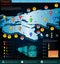 Logistic infographic. Map of Europe and Russia with different info.