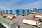 Logistics facility storage building, loading docks